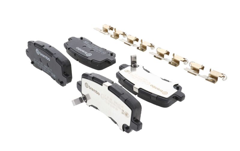 Brembo OE 17-20 Acura MDX/14-20 RLX/15-20 TLX/18-24 Honda Odyssey PRIME Low-Met Brake Pad - Rear
