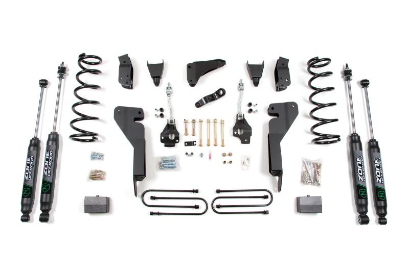 Zone Offroad 05-07 Ram 2500 Powerwagon 4WD 4in Suspension Lift System - Nitro