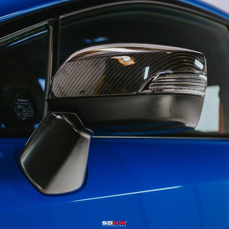 Seibon 15-20 Subaru WRX / STI Carbon Fiber Mirror Caps