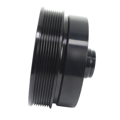 Fluidampr Chevy LSX 6-1/4in Damper w/Single 8 Rib 6.57in Dia Pulley Steel Internally Balanced Damper