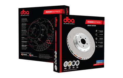 DBA 94-04 Ford Mustang (Cobra Models) Front 5000 Series Drilled & Slotted Ring