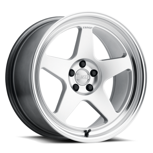 Kansei K12H Knp 18x9.5in / 5x114.3 BP / 22mm Offset / 73.1mm Bore - Hyper Silver Wheel