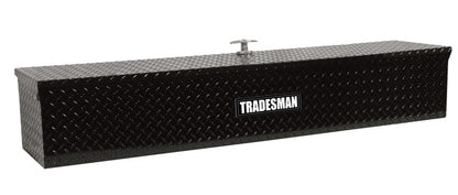 Tradesman Aluminum Flush Mount Truck Tool Box (48in.) - Black