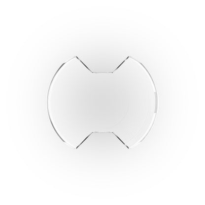 KC HiLiTES SlimLite 6in Light Shield - SAE Driving Beam - Clear