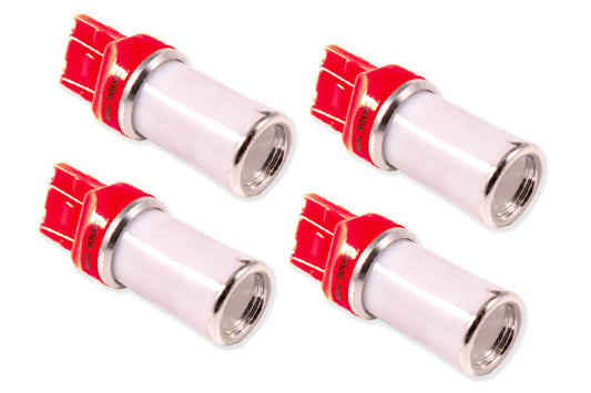 Diode Dynamics 7443 LED Bulb HP48 LED - Red Set of 4