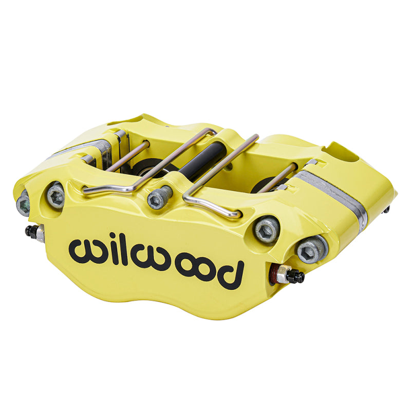 Wilwood caliper ndpr-p 1.12/1.12 .810 rotor 4.75 MT W/BRIDGE bolt yellow