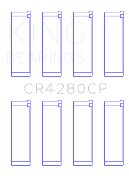 King Engine Bearings Subaru Ej20/Ej22/Ej25 (Incl. Turbo) (Size +0.25mm) Connecting Rod Bearing Set