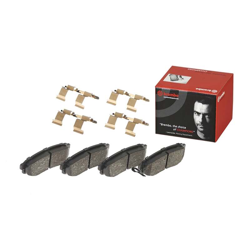 Brembo OE 13-20 Subaru BRZ/14-18 Forester/10-14 Outback/22-24 Toyota GR86 Low-Met Brake Pad - Rear