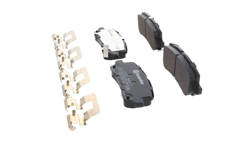 Brembo OE 17-20 Acura MDX/14-20 RLX/15-20 TLX/18-24 Honda Odyssey PRIME Low-Met Brake Pad - Rear