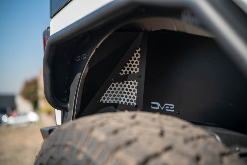 DV8 Offroad  07-18 Jeep Wrangler JK Rear Inner Fender - Satin Black