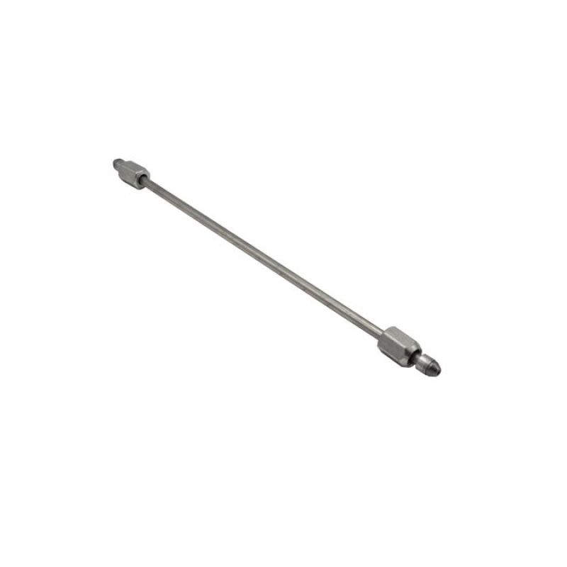 Fleece Performance 15in High Pressure Fuel Line (8mm x 3.5mm Line, M14x1.5 Nuts)