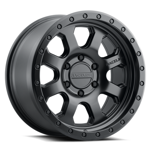 Raceline 959B Avenger 2.0 18x9in / 5X150 BP / 0mm Offset / 110.5mm Bore - Satin Black