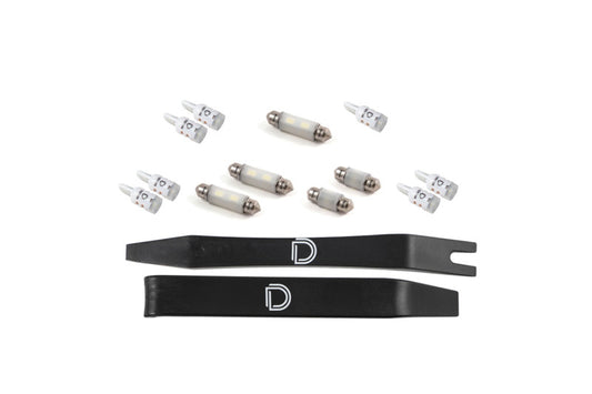 Diode Dynamics 08-16 d Super Duty F250/F350 Interior LED Kit Cool White Stage 2