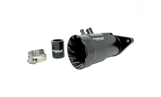 Torque Solution 15-21 Subaru WRX HD Billet Turbo Inlet - Black