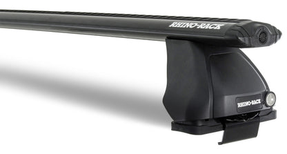 Rhino-Rack 14-19 Toyota Corolla 4 Door Sedan Vortex 2500 2 Bar Roof Rack - Black