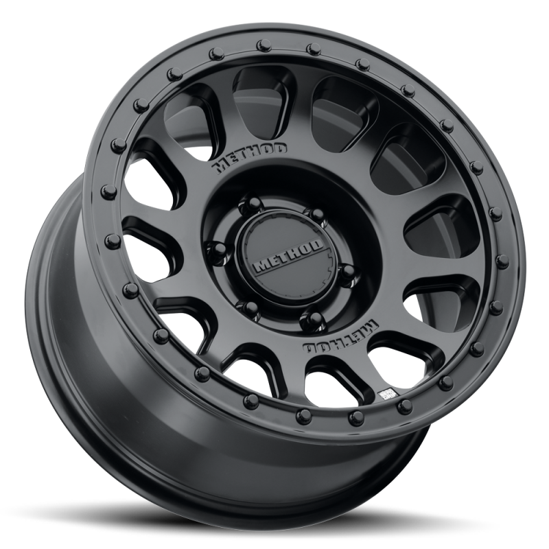 Method MR709 HD Bead Grip 20x 9in / ET12 / 8x6.5 BP / 121.3mm Bore - Black Wheel