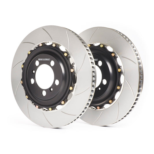GiroDisc 2018+ Mercedes-Benz G63 (W463) Dimpled & Slotted Front Rotors