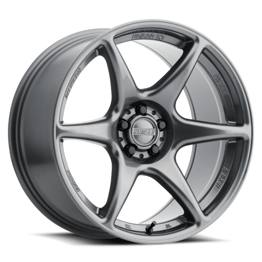 Kansei K11G Tandem 18x9in / 5x100 BP / 12mm Offset / 73.1mm Bore - Gunmetal Wheel