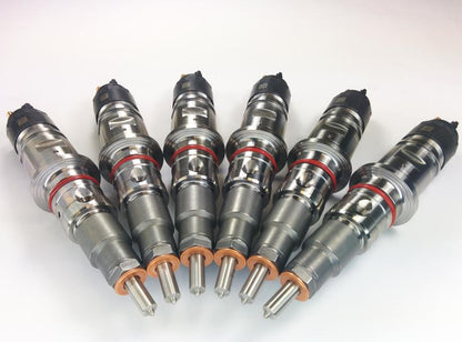 DDP 07.5-18 Dodge Cummins 6.7L Reman Injector Set - 50hp (15% Over)