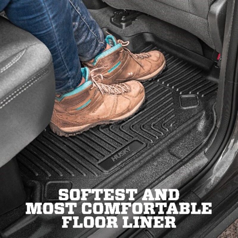 Husky Liners 18-25 Volvo XC60X-Act Contour Black Floor Liners (2nd Seat)
