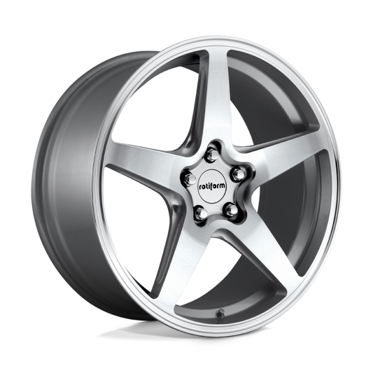 Rotiform R147 WGR Wheel 19x8.5 5x112 45 Offset - Gloss Silver