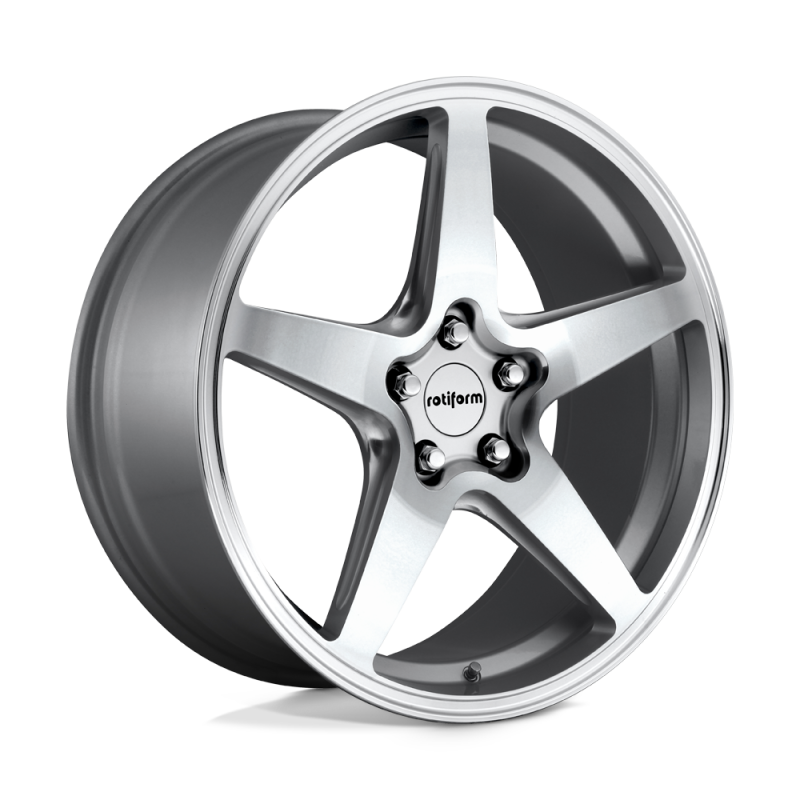 Rotiform R147 WGR Wheel 18x8.5 5x112 45 Offset - Gloss Silver