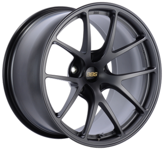 BBS RI-A 19x10.5 5x130 ET43 CB71.6 Matte Graphite Wheel -82mm PFS/Clip Required