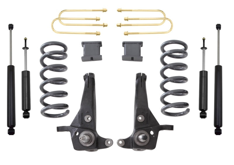 MaxTrac 98-00 Ford Ranger 2WD 4 Cyl w/Coil Susp. (Non Stabilitrak) 6in/3in Spindle Lift Kit
