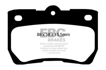 EBC S20 Brake Pad and Rotor Kit