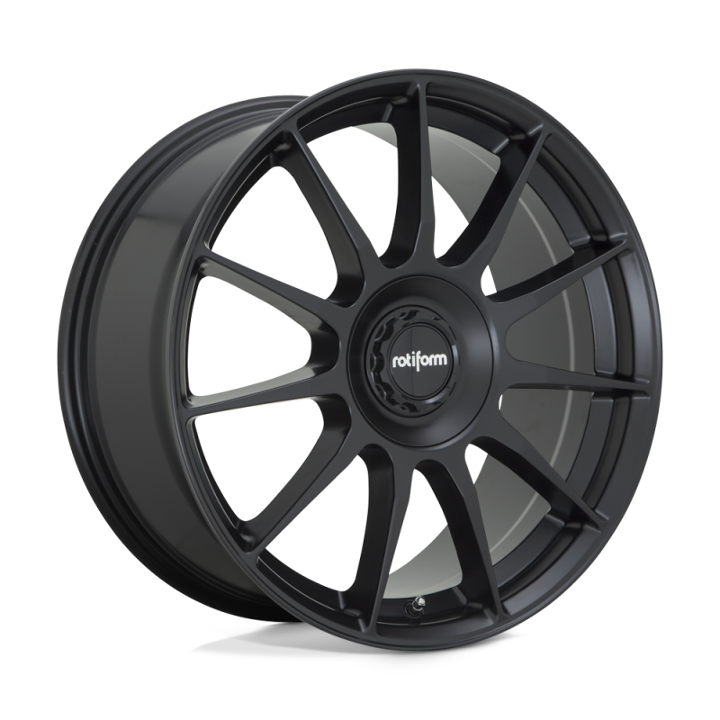 Rotiform R168 DTM Wheel 19x8.5 5x112/5x120 45 Offset - Satin Black