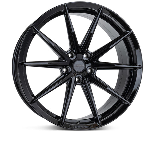 Vossen HFX-2 24x10 - 5x130 - ET15 - Deep - 84.1 - Gloss Black Wheel
