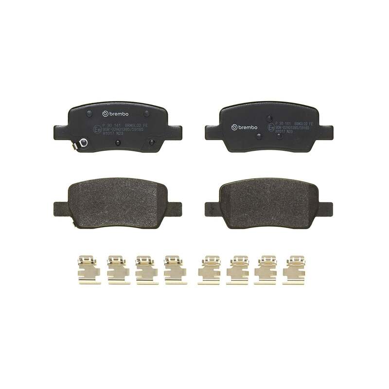 Brembo OE 22-24 Hyundai Santa Cruz/21-23 Santa Fe/22-24 Kia Carnival Low-Met Brake Pad - Rear