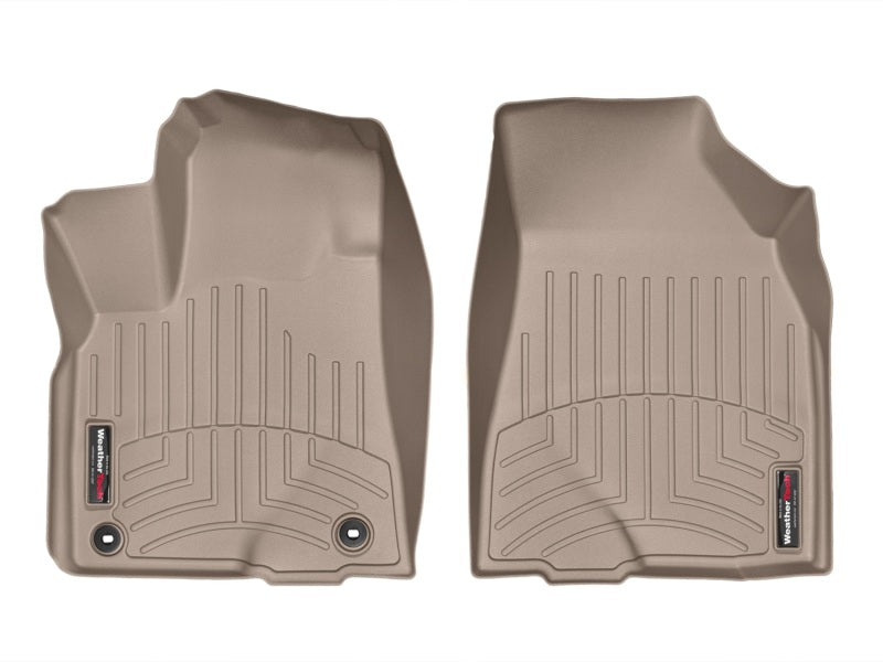 WeatherTech 2014+ Toyota Highlander Front FloorLiner - Tan