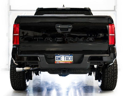 AWE Exhaust for 4th Gen Toyota Tacoma Dual Chrome Silver Tips