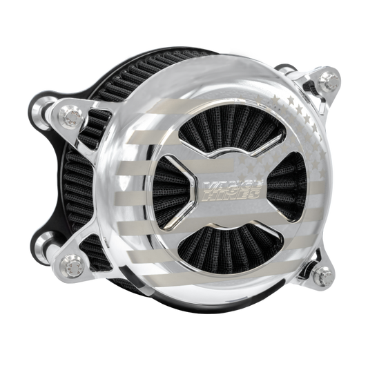 Vance & Hines 17-21 HD Touring/Softail VO2 America - Chrome