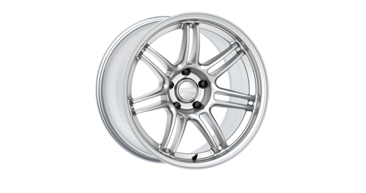 Kansei K17 Seven 18x9 / 5x114.3 BP / +22 - Hyper Silver