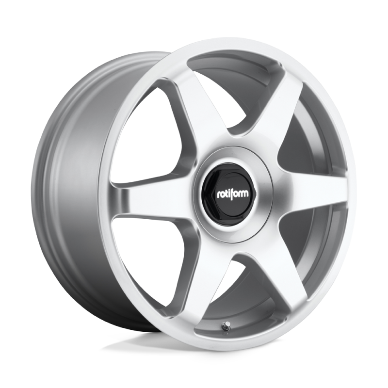 Rotiform R114 SIX Wheel 18x8.5 Blank 35 Offset - Gloss Silver