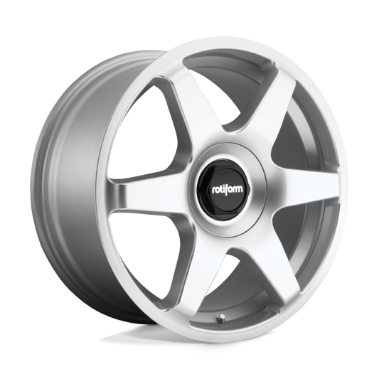 Rotiform R114 SIX Wheel 18x8.5 5x100/5x112 45 Offset - Gloss Silver