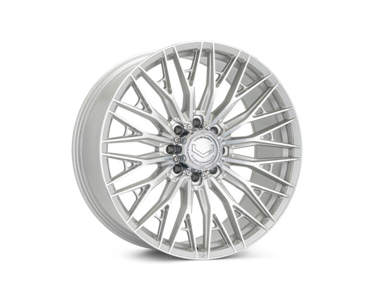 Vossen HFX-6 20X9 / 8X165.1 / ET18 / DEEP / 125.1 - Silver Polished