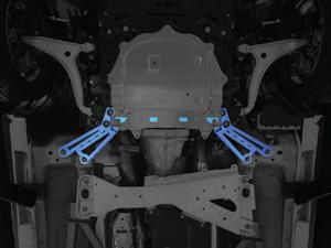 Cusco Power Brace Front 2016 Mazda Miata Roadster (ND5RC)