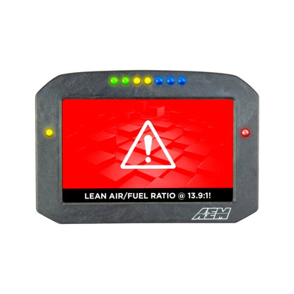 AEM CD-7LG Carbon Logging Flush Digital Dash Display w/ Internal 20Hz GPS & Antenna