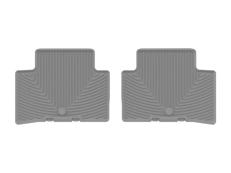 WeatherTech 22-26 Genesis GV70 Rear All-Weather Floor Mats - Grey
