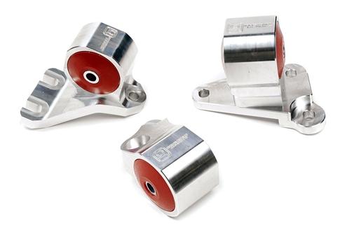 Innovative 02-06 Acura RSX K-Series Black Aluminum Mounts 85A Bushings (Manual Trans Not K24 Trans)