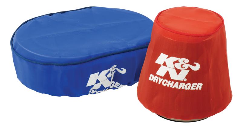 K&N Drycharger Wrap Black 7.313in L 7.25in W 1.313in H