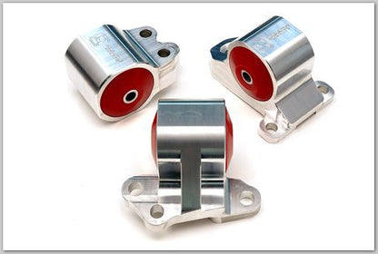 Innovative 92-95 Civic B/D Series Silver Aluminum Mounts 60A Bushings (3 Bolt)