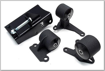 Innovative 94-01 Integra H-Series Black Steel Mounts 75A Bushings