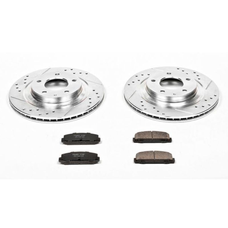 Power Stop 93-95 Mazda RX-7 Rear Z23 Evolution Sport Brake Kit