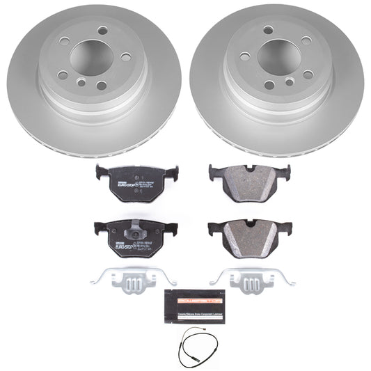 Power Stop 16-18 BMW X5 Rear Euro-Stop Brake Kit