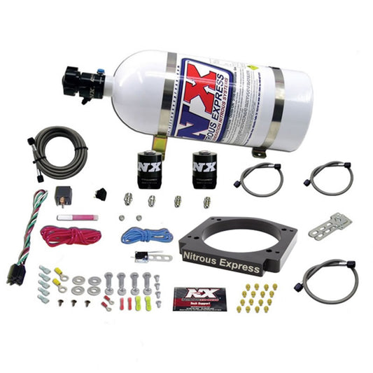 Nitrous Express GM LS 112mm Adapter Plate Kit (100-400HP) w/ 10LB Bottle