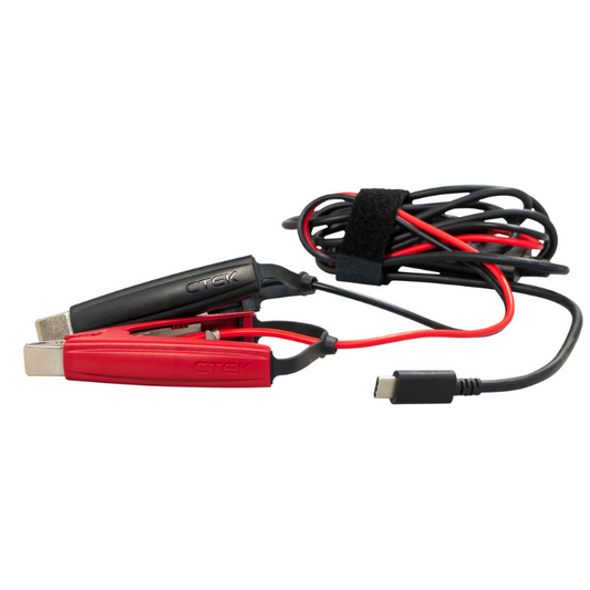 CTEK CS FREE USB-C Charging Cable w/Clamps